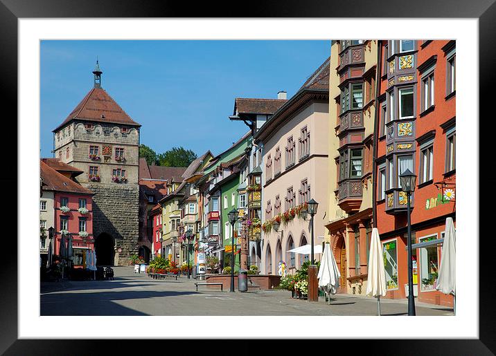 Old town Rottweil Germany Framed Mounted Print by Matthias Hauser