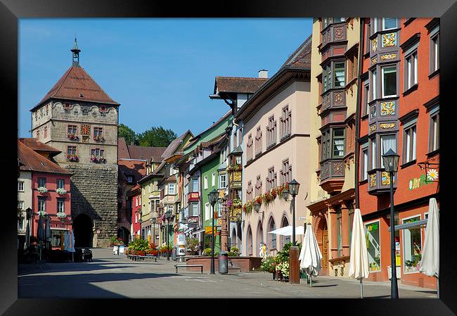 Old town Rottweil Germany Framed Print by Matthias Hauser