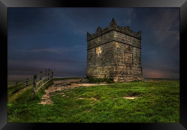 Rivington pike lancashire Framed Print by Eddie John