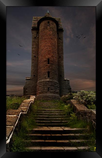 The Tower Framed Print by Eddie John