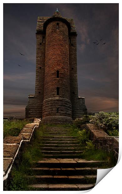 The Tower Print by Eddie John