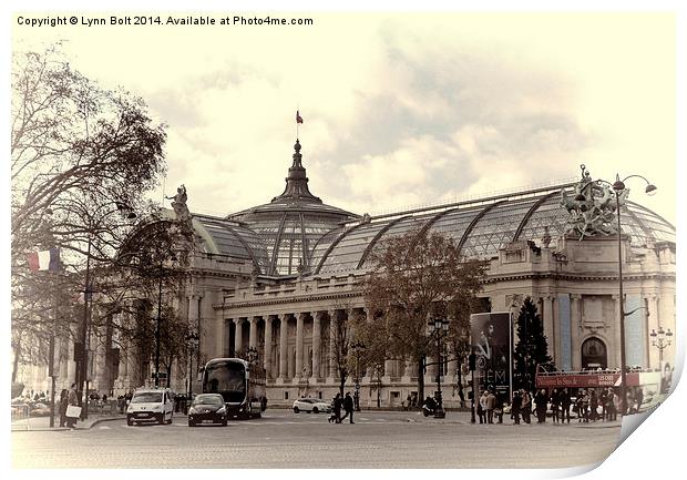 The Grand Palais Paris Print by Lynn Bolt