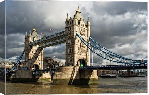 Tower Bridge - London Canvas Print by Stephen Wakefield