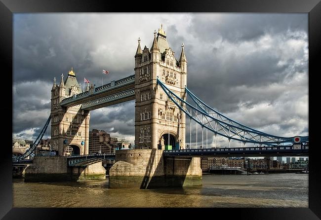 Tower Bridge - London Framed Print by Stephen Wakefield