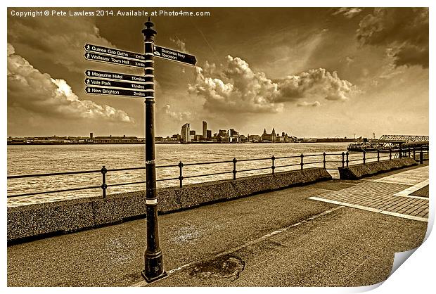 Seacombe Print by Pete Lawless