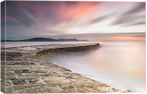 Dawn at the Cobb Canvas Print by Chris Frost