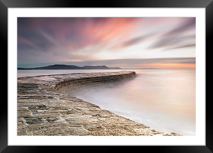 Dawn at the Cobb Framed Mounted Print by Chris Frost