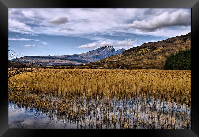 Loch Cill Chriosd Framed Print by Jacqi Elmslie
