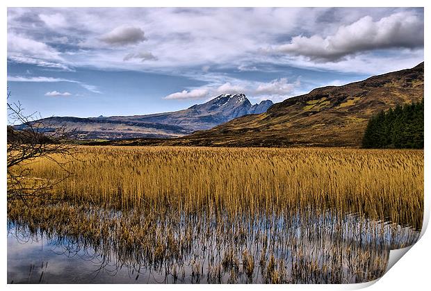 Loch Cill Chriosd Print by Jacqi Elmslie