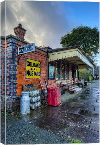 Olde Station Canvas Print by Ian Mitchell