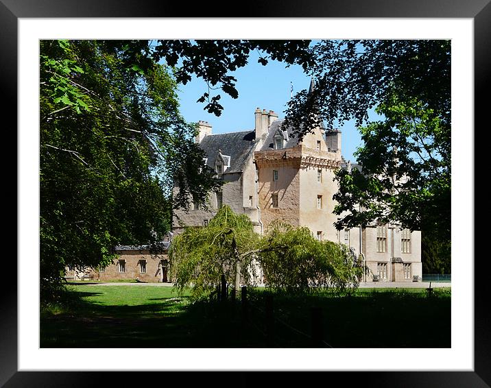 Brodie Castle Framed Mounted Print by Pat Carroll