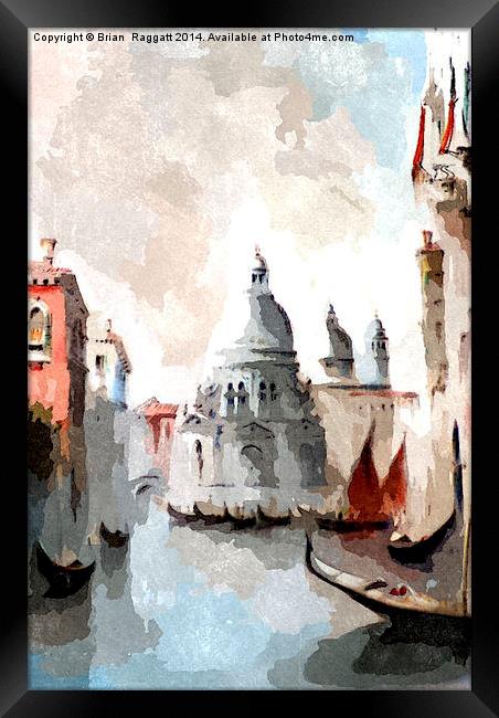 Venice Days Framed Print by Brian  Raggatt