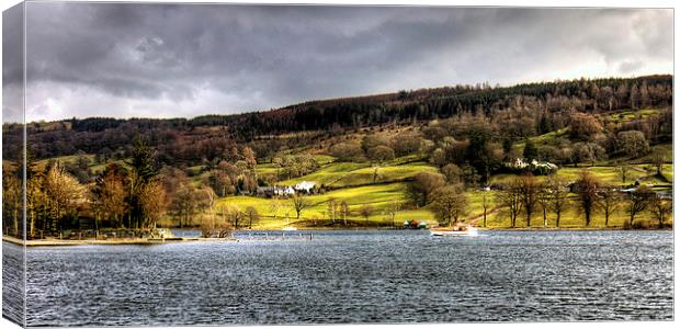 Coniston Water Canvas Print by Tom Gomez