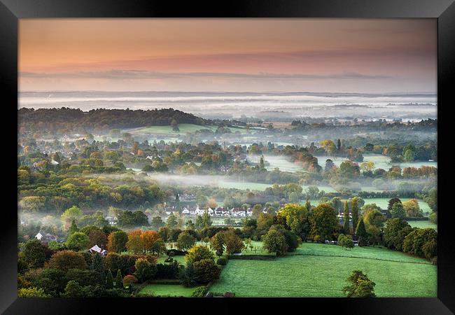 Foggy Morning 3 Framed Print by Iksung Nah