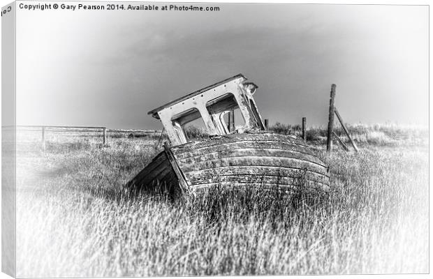 Washed ashore at Thornham Canvas Print by Gary Pearson