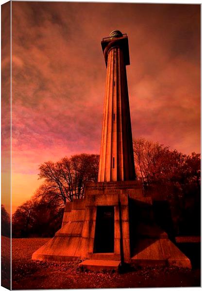 Monument Canvas Print by Chris Manfield
