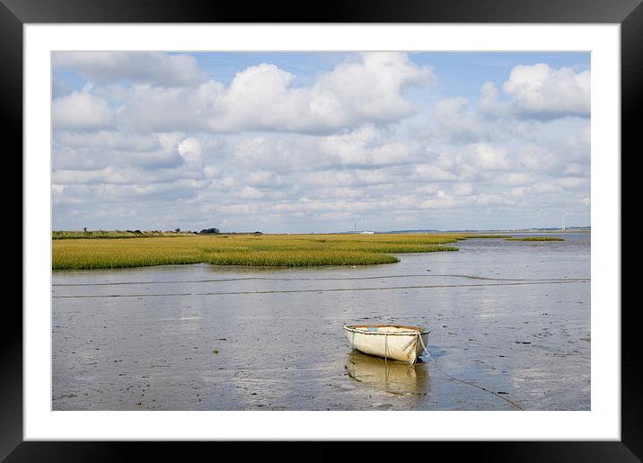 Tides Out Framed Mounted Print by