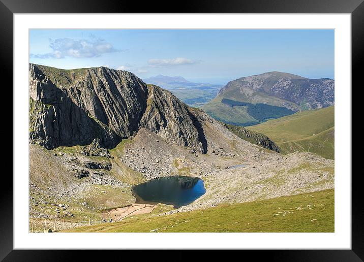 Snowdonia View Framed Mounted Print by Diane Griffiths