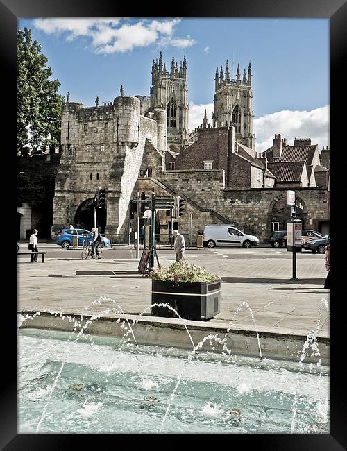 Exhibition square York Framed Print by Robert Gipson
