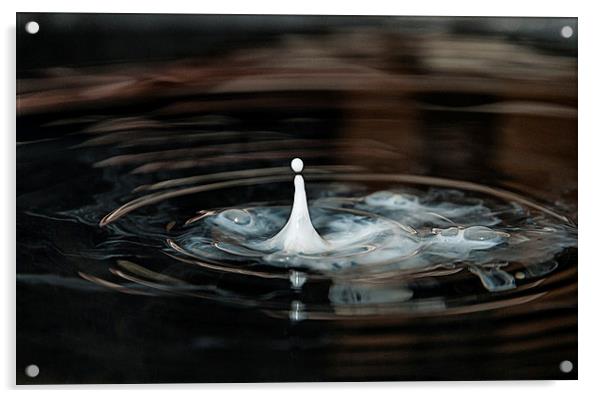 Spilt Milk Acrylic by Iain Mavin