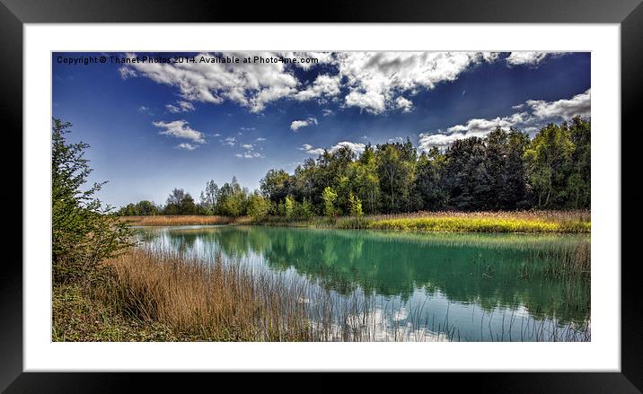 Fowlmead country park Framed Mounted Print by Thanet Photos