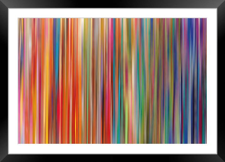Colors in motion Framed Mounted Print by Harry Hadders