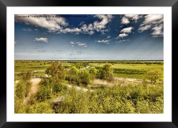 View from the top Framed Mounted Print by Thanet Photos