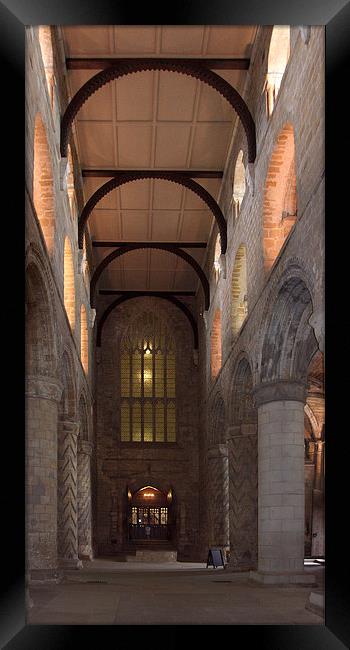 Dunfermline Abbey Church Nave Framed Print by Tom Gomez