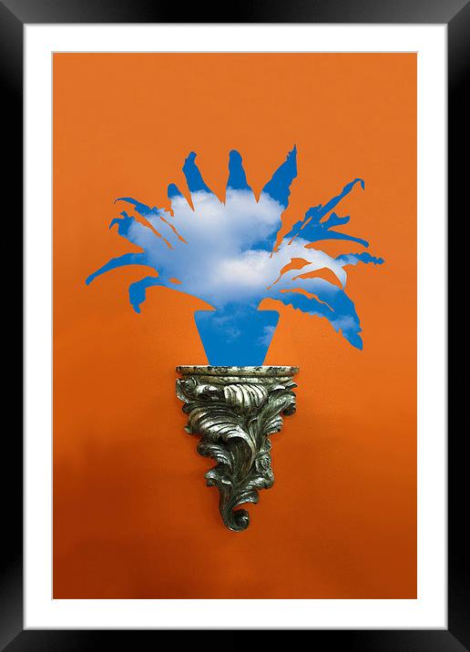 Tribute to Margritte Framed Mounted Print by Harry Hadders