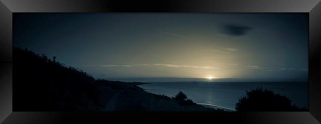 An Alternative Take On Sunset Framed Print by Nigel Jones