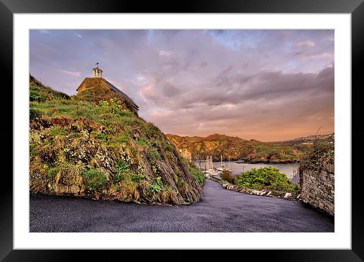 Lantern Hill, Ilfracombe. Framed Mounted Print by Dave Wilkinson North Devon Ph