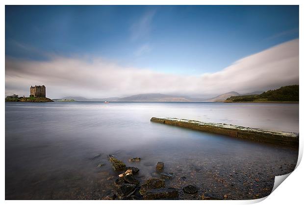 Castle Stalker - Scotland Print by Eddie John