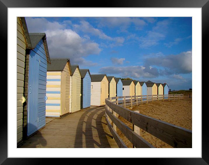 Along the British coast Framed Mounted Print by Harry Hadders