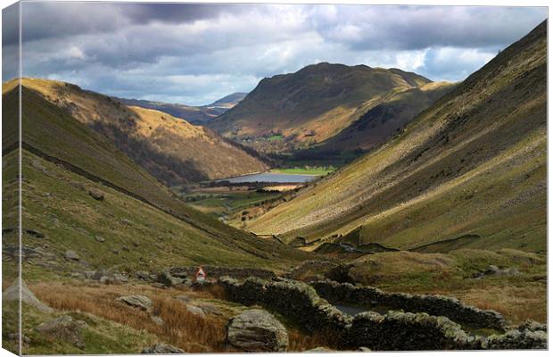 Lakes Canvas Print by Chris Barker