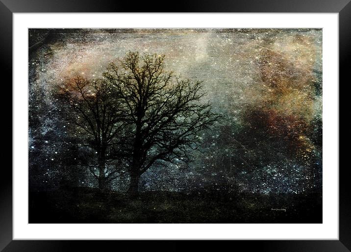Starry Night Framed Mounted Print by Randi Grace Nilsberg