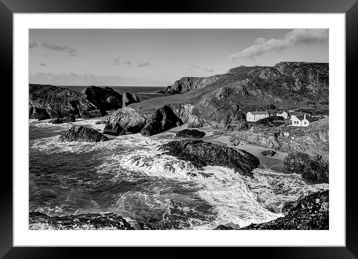 Kynance Cove Magic Framed Mounted Print by Oliver Porter