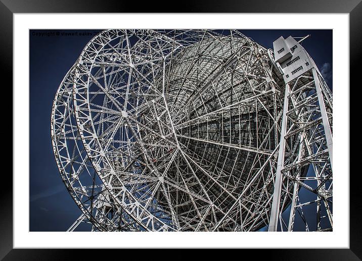 Jodrell Bank Observatory 1 Framed Mounted Print by stewart oakes