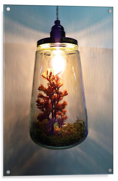 Flora Lamp Acrylic by Harry Hadders