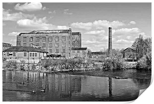 Darley Abbey Mills Print by Jason Moss