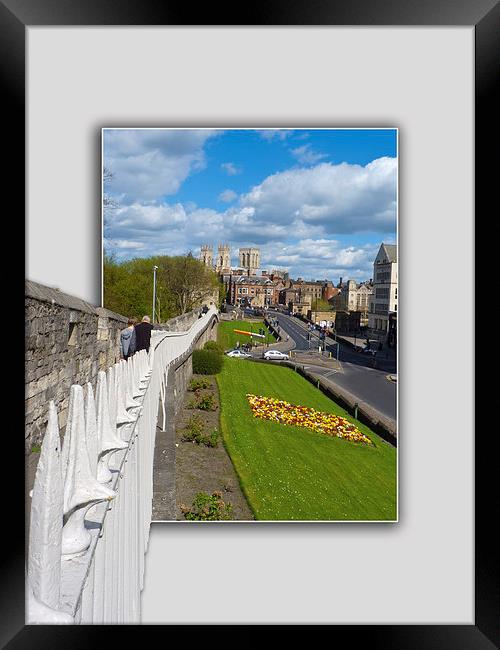 York walls minster Framed Print by Robert Gipson