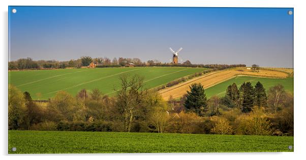 Wilton Windmill, Wiltshire, England, UK Acrylic by Mark Llewellyn