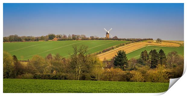 Wilton Windmill, Wiltshire, England, UK Print by Mark Llewellyn