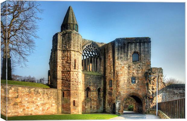Gatehouse and Pend Canvas Print by Tom Gomez