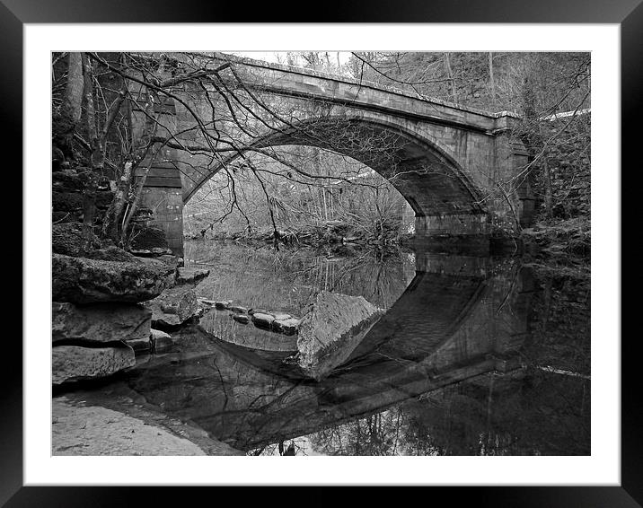 Askham Bridge Framed Mounted Print by David Liddle