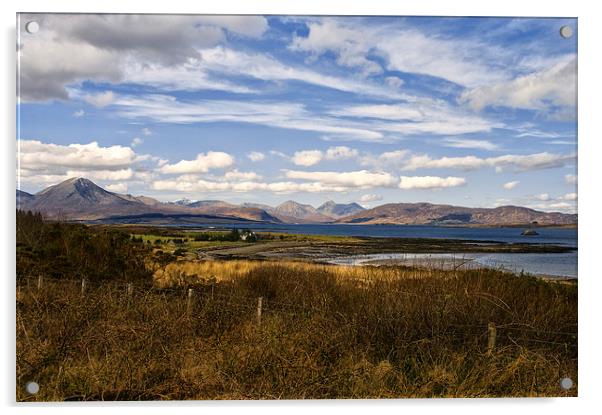 Land of Skye Acrylic by Jacqi Elmslie