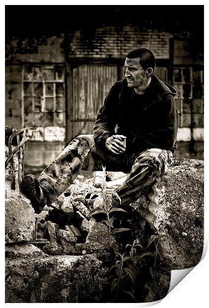 HOMELESS Print by Rob Toombs