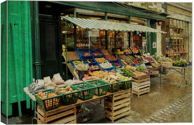 Fruit and Veg Canvas Print by David Tinsley