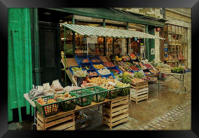 Fruit and Veg Framed Print by David Tinsley