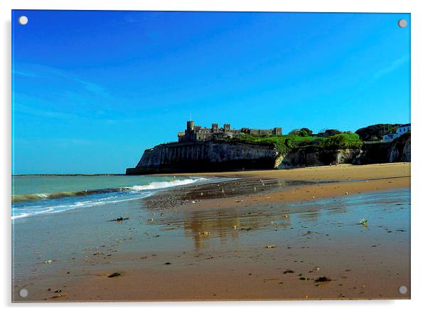 Kingsgate Castle Acrylic by Doug McRae