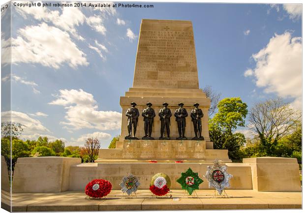 Guards Division Memorial Canvas Print by Phil Robinson
